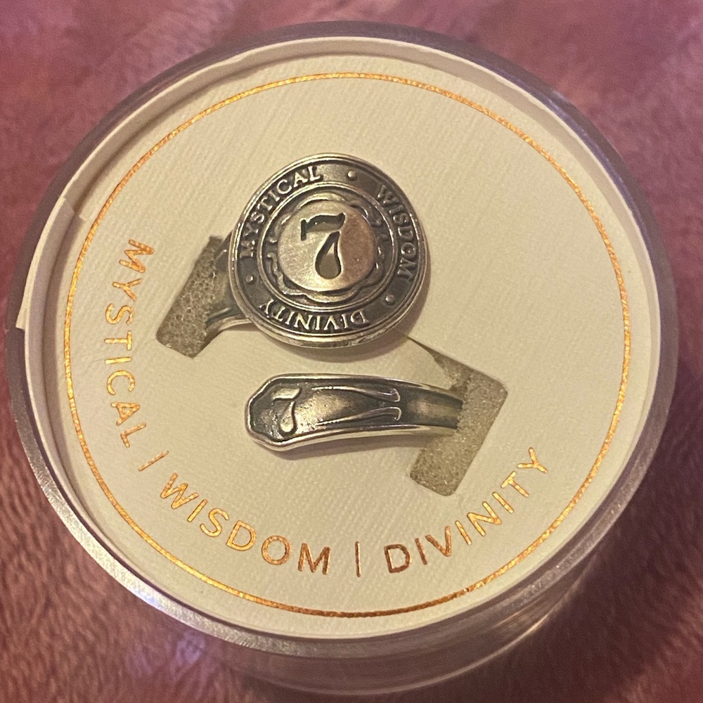 Alex and Ani #7 spoon ring